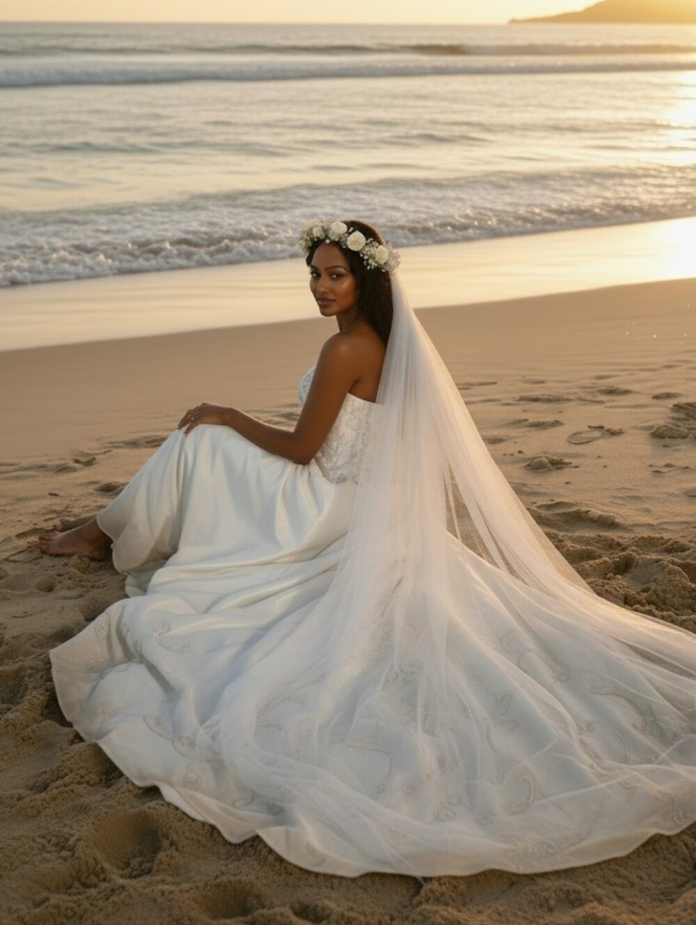 NWT Eden Bridal Dress In Taffeta - Size 10